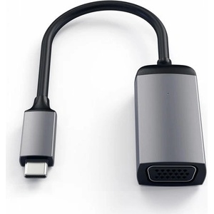 Satechi Aluminum USB-C to VGA Adapter, Тъмносив (ST-TCVGAMS)