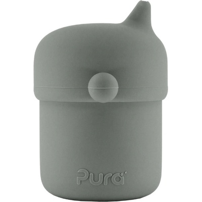 Pura my my silikon pohárek s náustkem slate 150 ml