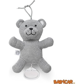 Jollein Natural knid Bear grey hrající