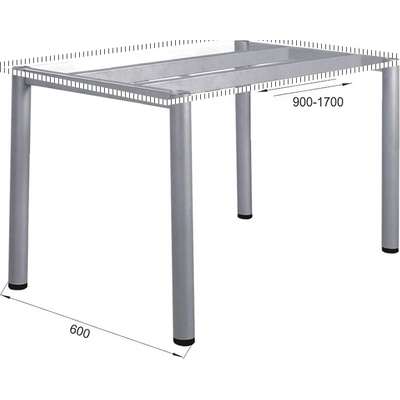 Мебел Ленд Oфис бюра с метални крака ml 4