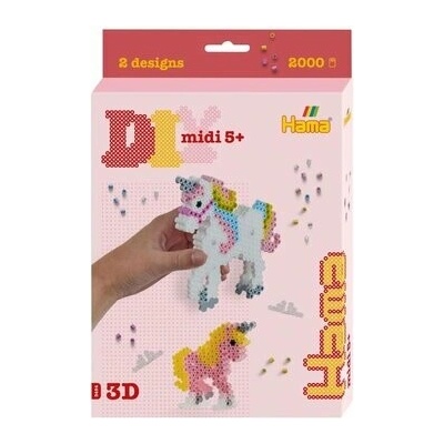 Hama Darčekový box Jednorožce midi 028178034542
