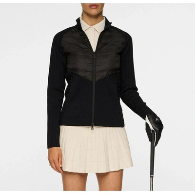 J.Lindeberg Aubree Knitted Zip Sweater JL Navy