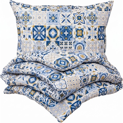 4Home krep obliečky Azul 160x200 70x80