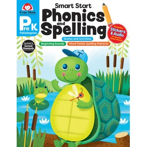 Smart Start: Phonics and Spelling, Grade Prek | Evan-Moor Educational Publishers (ISBN: 9781645142751)