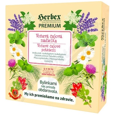 HERBEX Voňavé čajové potěšení 40 x 1,5 g