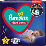 Pampers Night Pants 5 нощни гащи - 22 броя