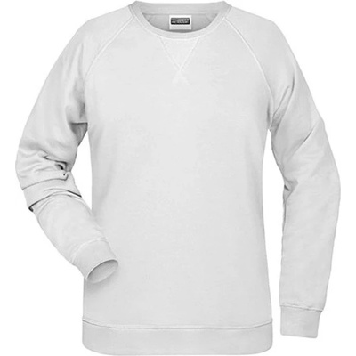 James&Nicholson dámska mikina JN8021 White
