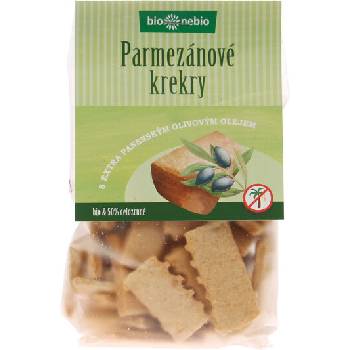 BioNebio Parmezánové krekry s olivovým olejem 130 g