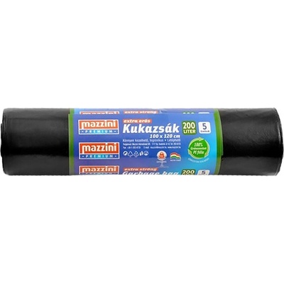 Mazzini Торба за боклук MAZZINI 200L Premium extra strong 5 броя 104101 (104101)