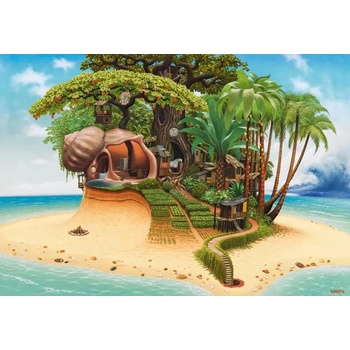 Castorland - Puzzle Art Collection: Summer Madeira - 1 000 piese