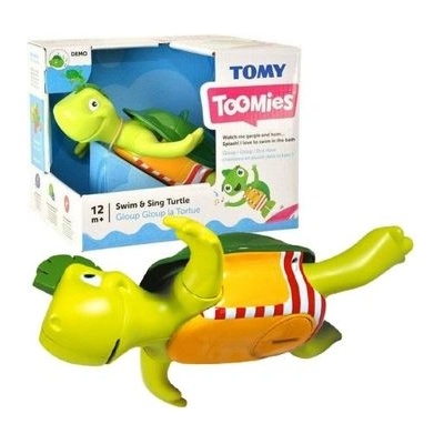 TOMY Toomies: Пееща, плуваща костенурка