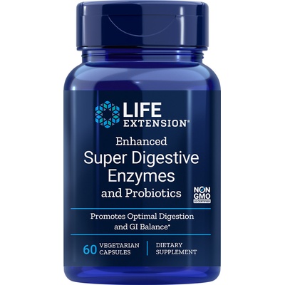 Life Extension Enhanced Super Digestive Enzymes with Probiotics 60 kapslí