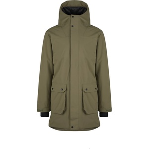 Stoic Мъжко яке парка Stoic MountainWool MMXX. UppsalaSt. II Parka - Olive Green - размер 3XL (004-5912-0216)