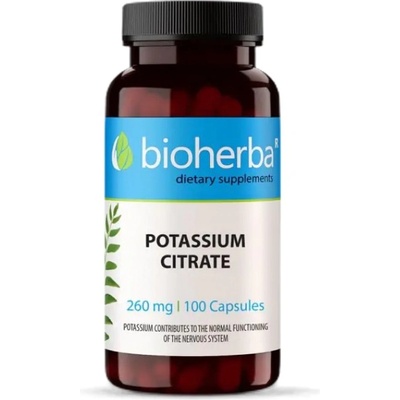 Bioherba Potassium Citrate 260 mg [100 капсули]