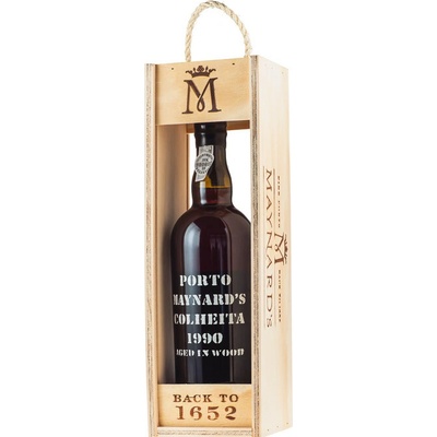 Maynard's Colheita 1990 20% 0.75 l (drevený box)