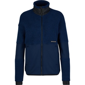 Ortovox Дамско поларено яке Ortovox Women's Fleece Teddy Jacket Fleece jacket - Deep Ocean (105-6992-0113)