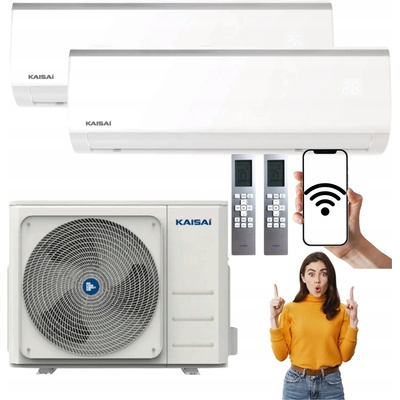 Kaisai FLY multisplit 2,6kW a 3,5kW + montážní sada 8m – Hledejceny.cz