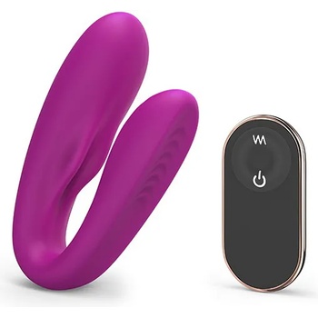 Love to Love Match Up Couple Vibrator with Remote Control Pink