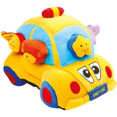 small foot Textilné auto so zasúvacími tvarmi