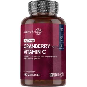 WeightWorld Cranberry 500 mg + Vitamin C 100 mg [180 капсули]