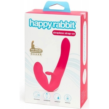 Happy Rabbit Strapless Strap-On Rabbit Vibe