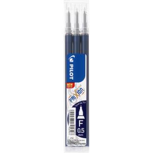 Pilot Пълнител за Pilot Frixion Point Clicker 0, 5, син, черен (3) (BLS-FRP5-S3-BB)