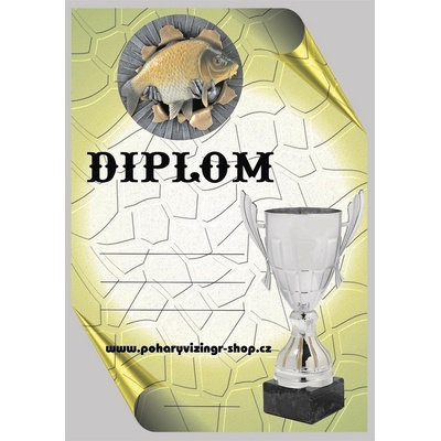 VIZINGR Ryba diplom A4 č.26