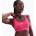 Nike Спортен сутиен Nike Swoosh Light Support rush pink/white