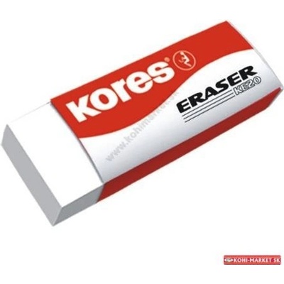 Kores guma KE20 biela