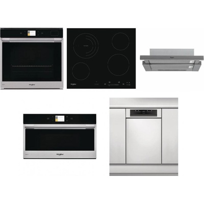 Set Whirlpool W9 OP2 4S2 H + AKT 8900 BA + AKR 749/1 IX + W9 MD260 IXL + WSBO 3O34 PF X