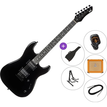 PSD Guitars SPS-100 SET Black Електрическа китара
