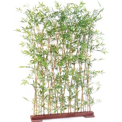 Luxusní umělý plot BAMBUS JAPANESE PLAST UV PLOT 35x110cm, 160cm