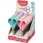 Maped Ножица за показване, училищна, 13 см, MAPED "Essentials Soft Pastel", пастелни цветове 464413 (464413)