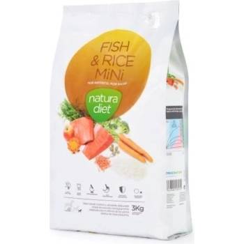 Natura diet FISH & RICE MINI 3 kg