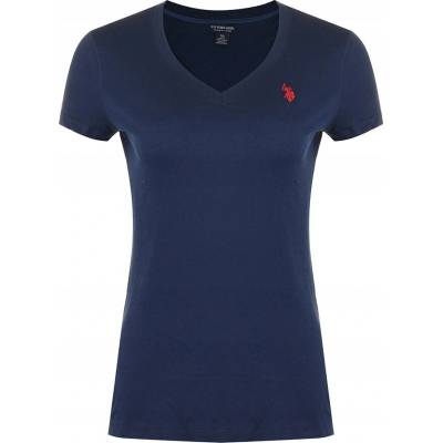 U.S. POLO ASSN. s výstrihom do V, tmavomodré