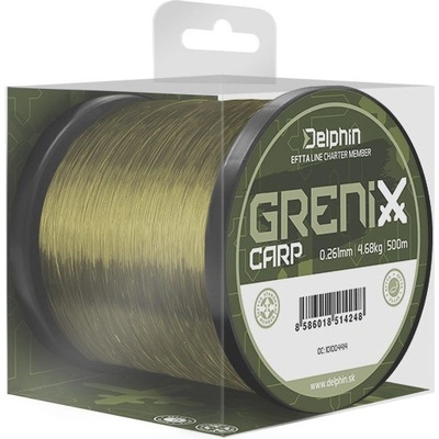 Delphin Grenix Carp green 500 m 0,261 mm 4,68 kg