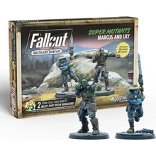 Modiphius Entertainment Fallout: Wasteland Warfare Super Mutants: Marcus and Lily