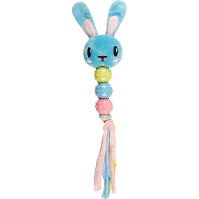 Karlie-Flamingo TP Hračka plyš Petty hlava králíka s 3 R míčky 27 cm