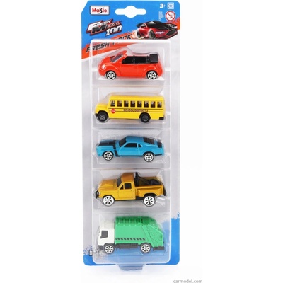 Maisto Volkswagen Set Assortment 5 Cars Pieces Různé 1:64