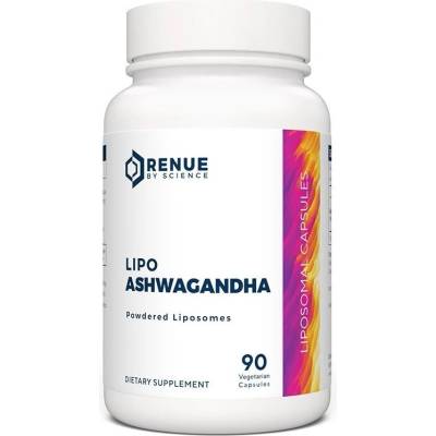 Renue By Science Lipo Ashwagandha, 200 mg, 90 капсули, Renue By Science (685024 RBS)