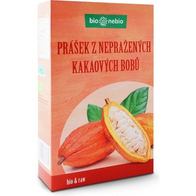 BioNebio Prášok z nepraženého kakaa 150g