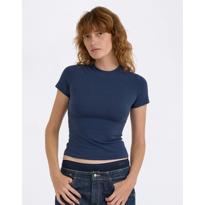 Organic Basics Flex Tee Midnight Blue