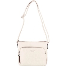 KATHY dámska crossbody koženková kabelka Béžová