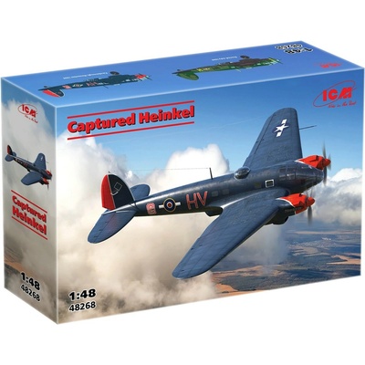 ICM Captured Heinkel He 111 H-20 USAAF/RAF 1:48