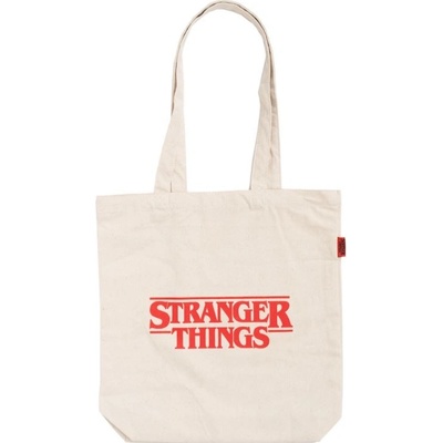 Nákupní taška Stranger Things Logo White