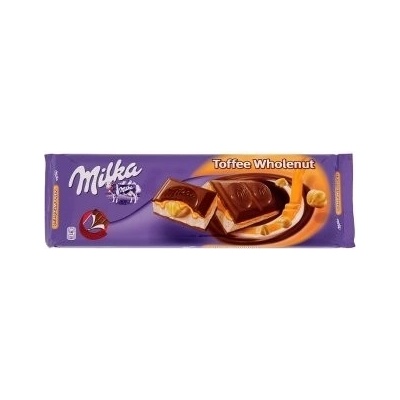 Milka Čokoláda Toffee s celými orieškami 300 g