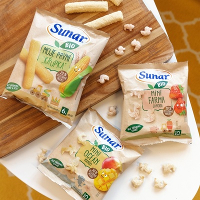 Sunar BIO Moje první křupka 25 g – Zboží Dáma