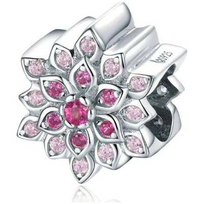 P&J Jewellery Stříbrný přívěsek Rozkvetlý květ SB44
