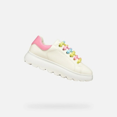 GEOX Бели маратонки Geox Puffypop за момичета Geox | Byal | Момичешки | 32