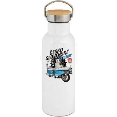 123TRIKO termoska ČZ 175 Čezeta, V17 legendy 500 ml motorka